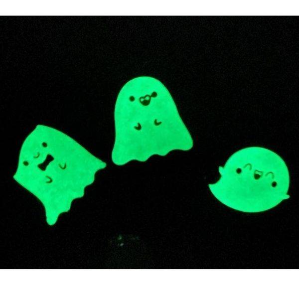 . Glow-in-the-Dark Ghosts