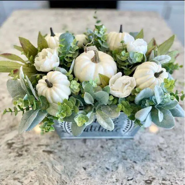 simple White Pumpkins