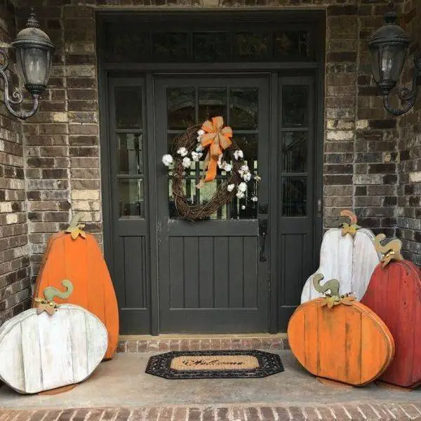 Wooden Pumpkins