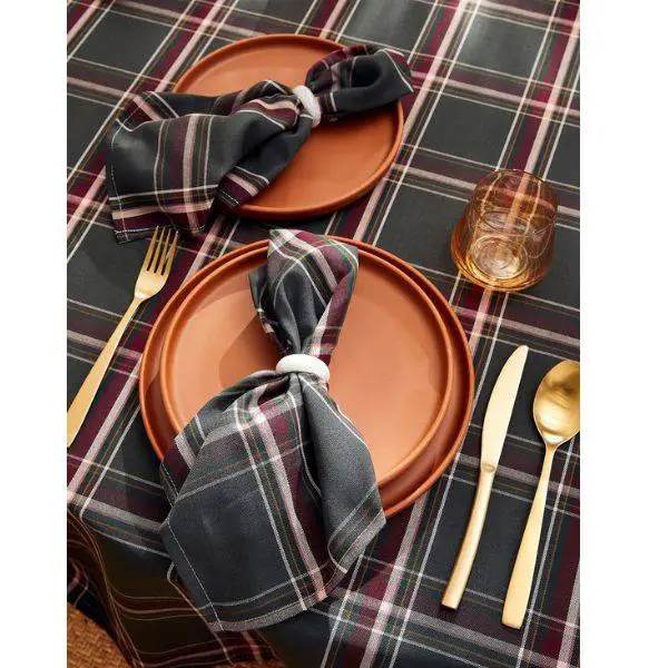  Tartan Napkins