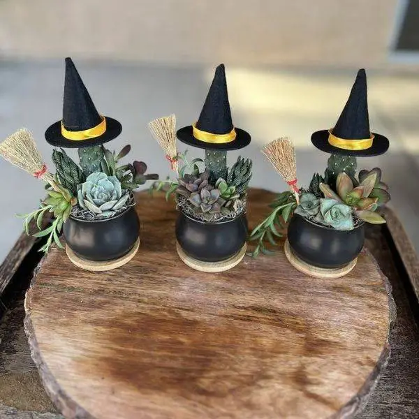  Witch's Cauldron Planters
