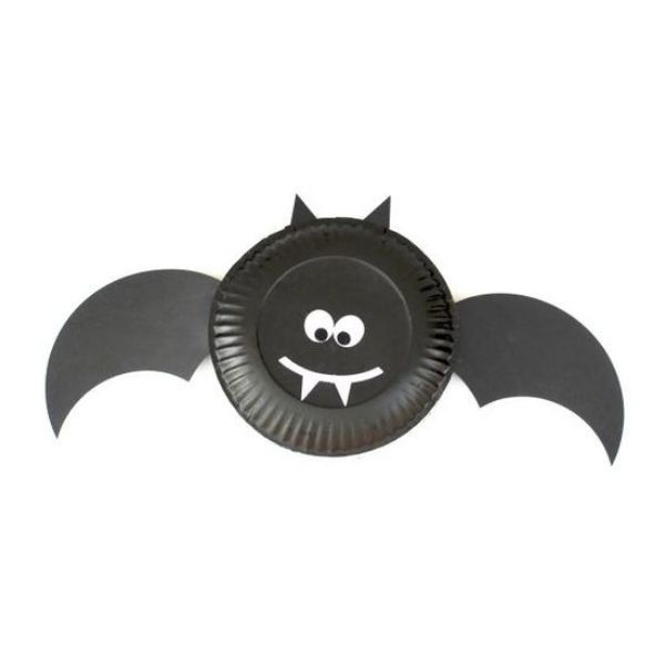 Bat Paper Plate