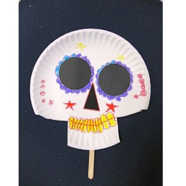 Skeleton Plate Puppet