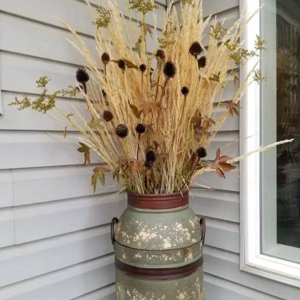 Farmhouse Style Milk Cans