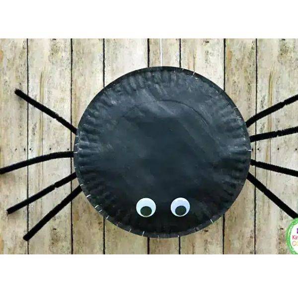  Paper Plate Spider