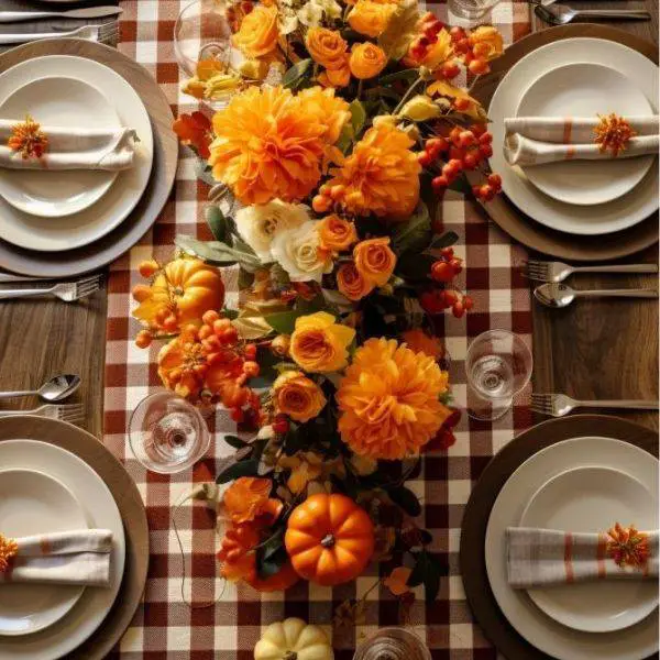 Plaid Table Runners