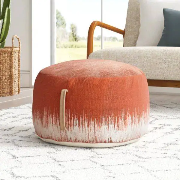 Textured Poufs