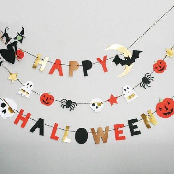 DIY Halloween Garland