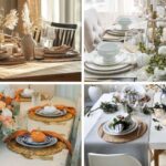 FALL WEDDING TABLESCAPES