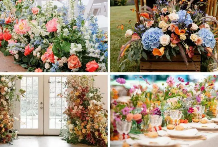 Dreamy Fall Wildflower Wedding Ideas