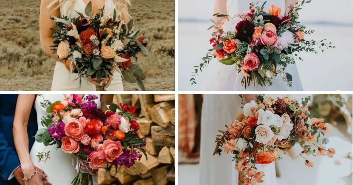 Stunning Fall Wedding Bouquets