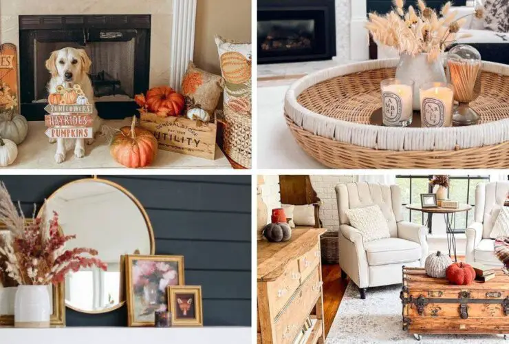 Cozy Minimalist Fall Decor Ideas for Your Living Room, Front Door, and Porch