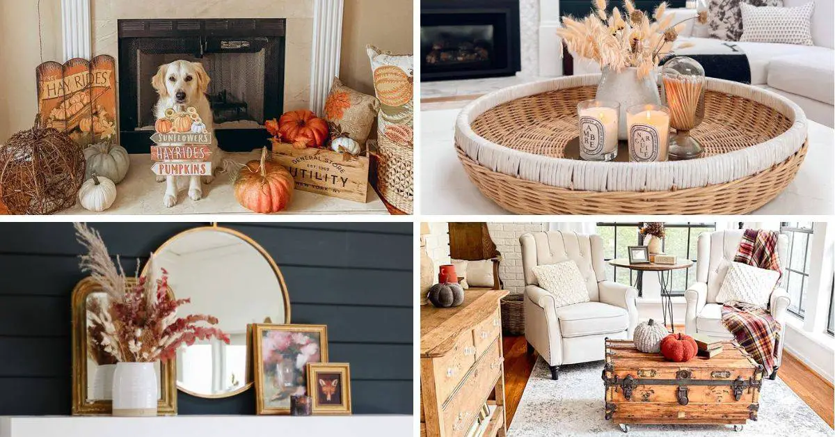 Cozy Minimalist Fall Decor Ideas for Your Living Room, Front Door, and Porch